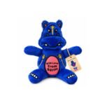 Mini Blue Hippo Plush
