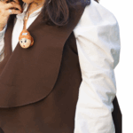 Brown Poncho – “Classic Charm” - Image 2