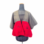 Two-Tone Jacket – “Abstract Faces” - Image 2