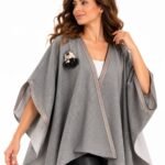 Light Grey Poncho Doll