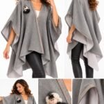 Light Grey Poncho Doll - Image 2