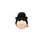Black Bun  Brooch